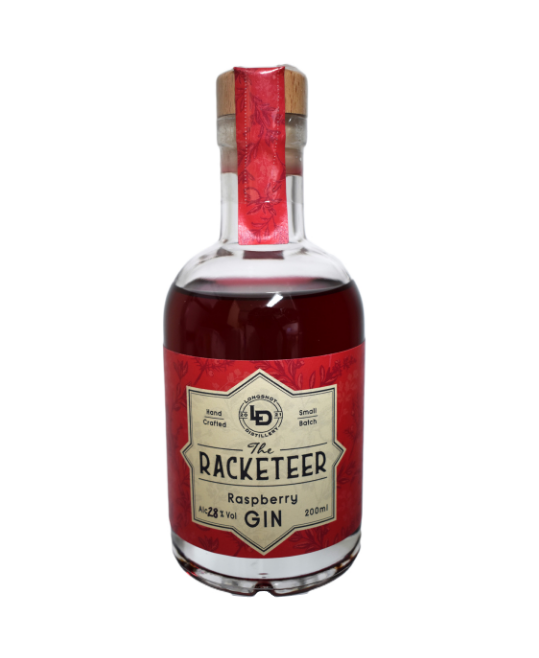 The Racketeer Gin Liqueur | Raspberry | 200ml