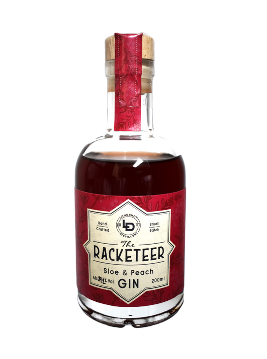 The Racketeer Gin Liqueur | Sloe & Peach | 200ml