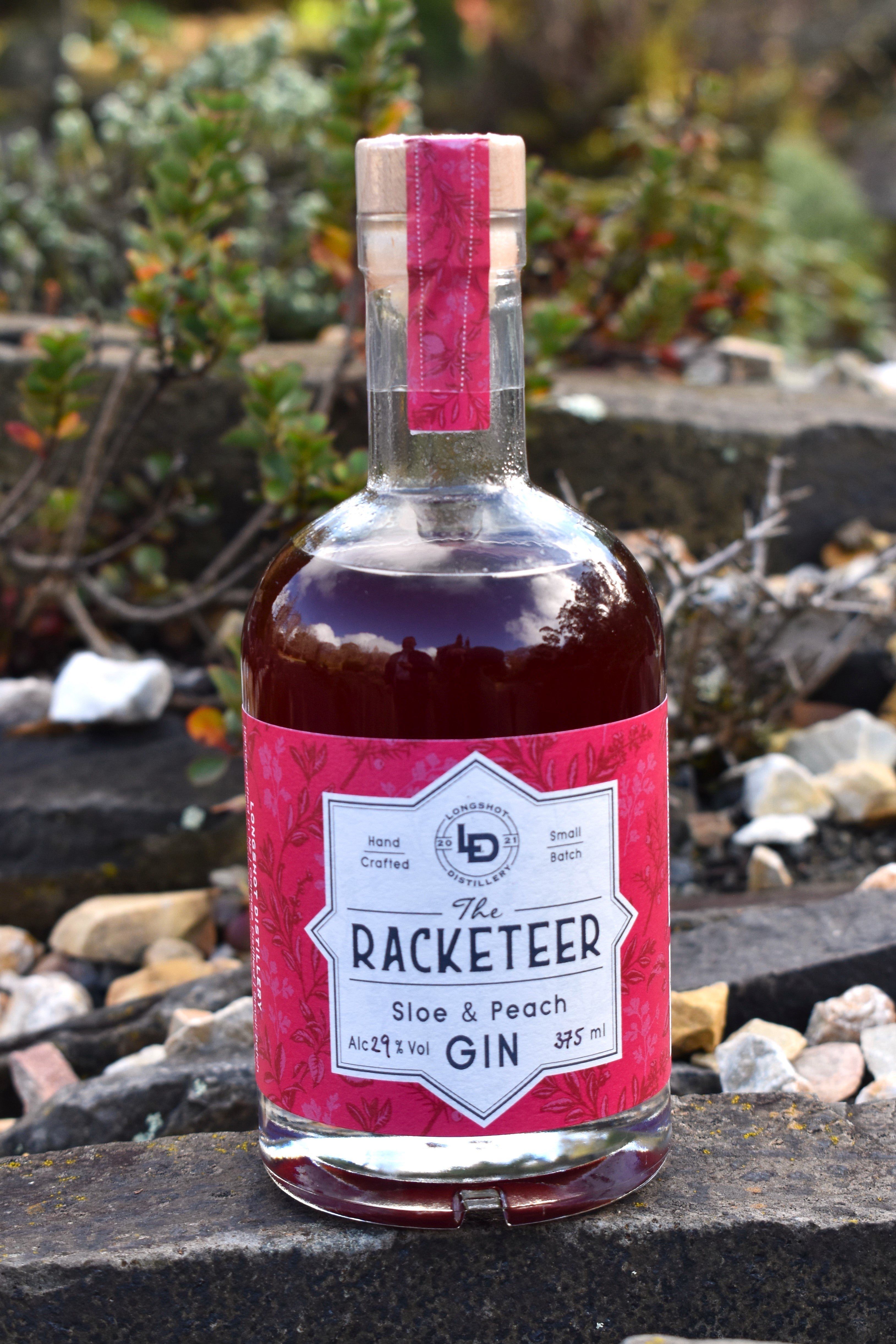The Racketeer Gin Liqueur | Sloe & Peach – LongShot Distillery